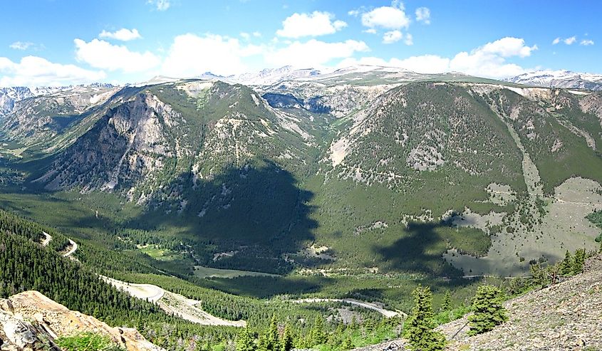 Overlook at Custer National Forest near Broken Bow, Nebraska