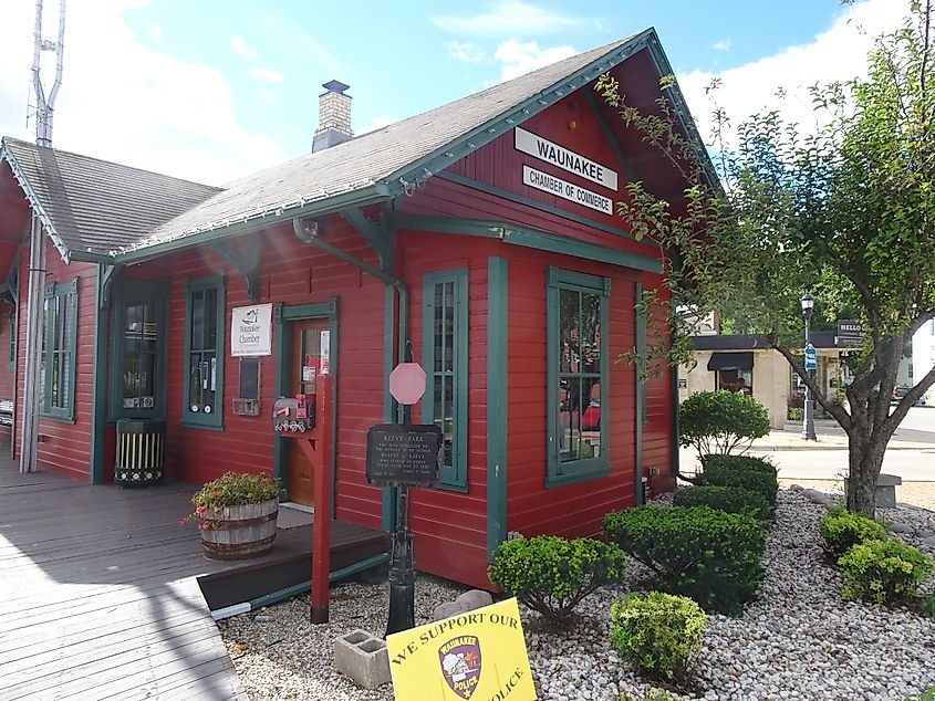Waunakee station. 