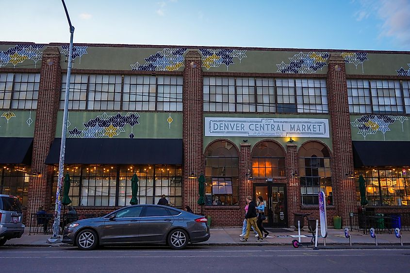 Rino neighborhood, Denver Central Market