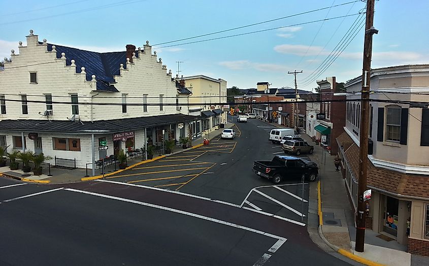 Downtown Purcellville. 