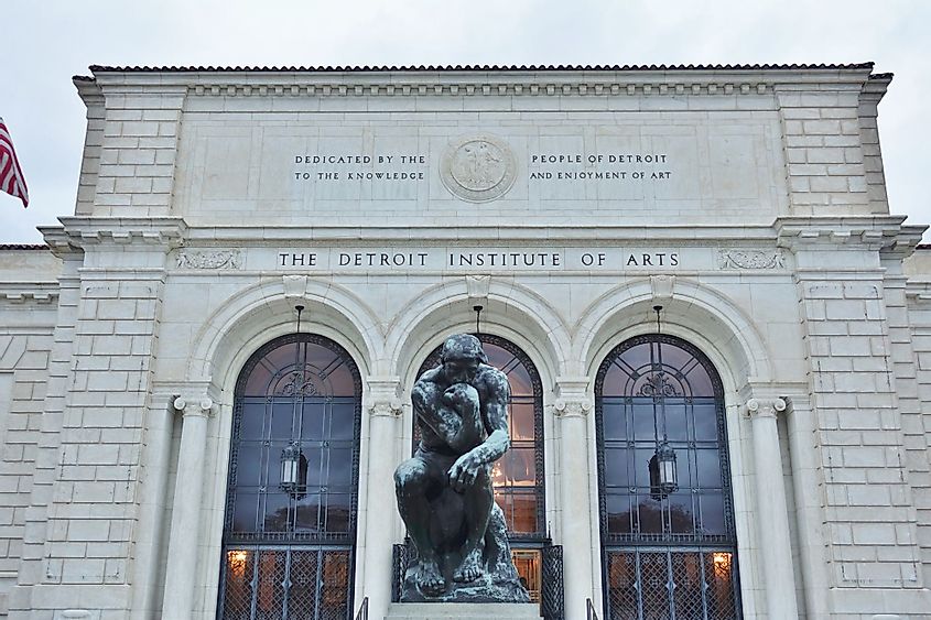 The Detroit Institute of Arts in Detroit, Michigan