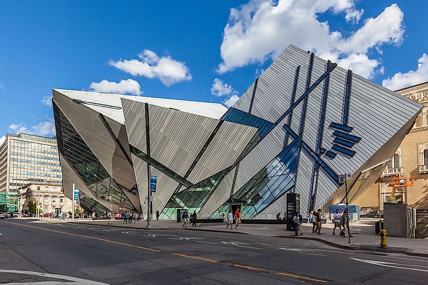 Royal Ontario Museum on Bloor Street in Toronto, Canada