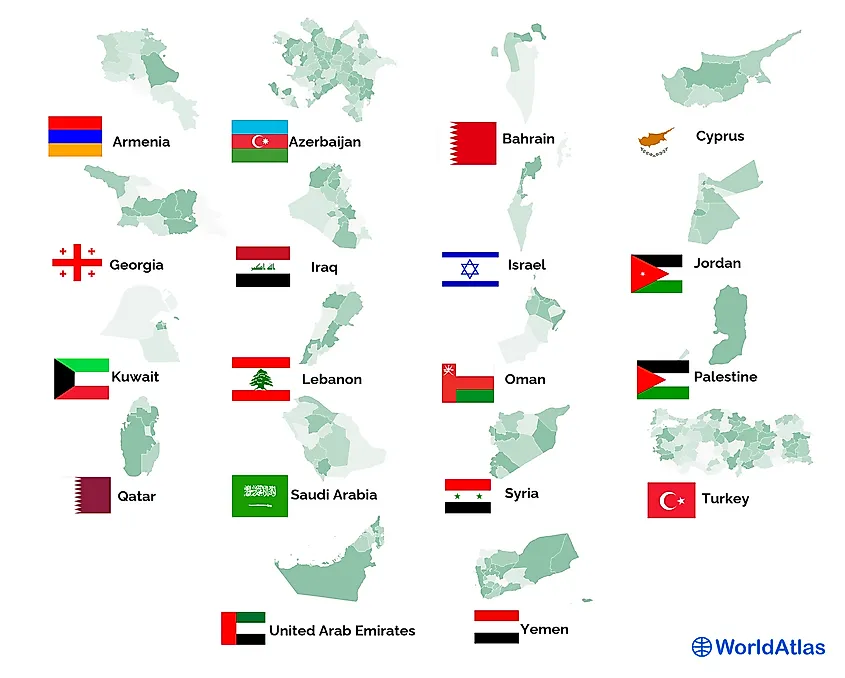 Western Asian countries