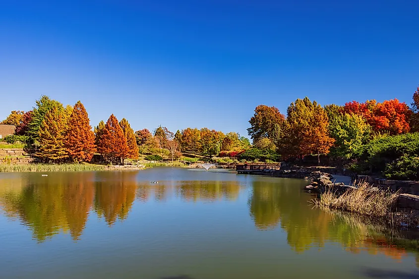Veterans Park in Tulsa, Oklahoma.