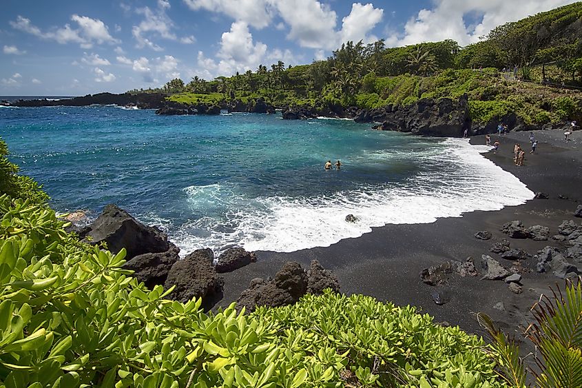 Waianapanapa State Park, Hawaii.