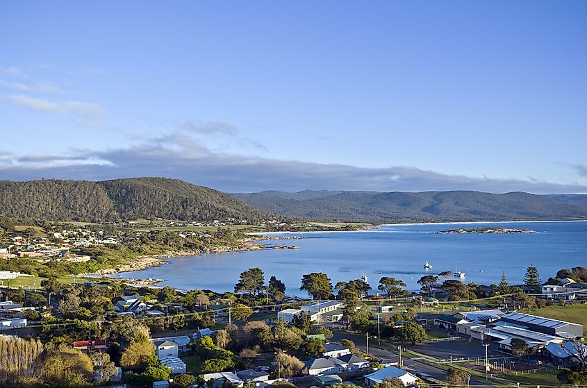 Bicheno, on the east coast of Tasmania, Australia.