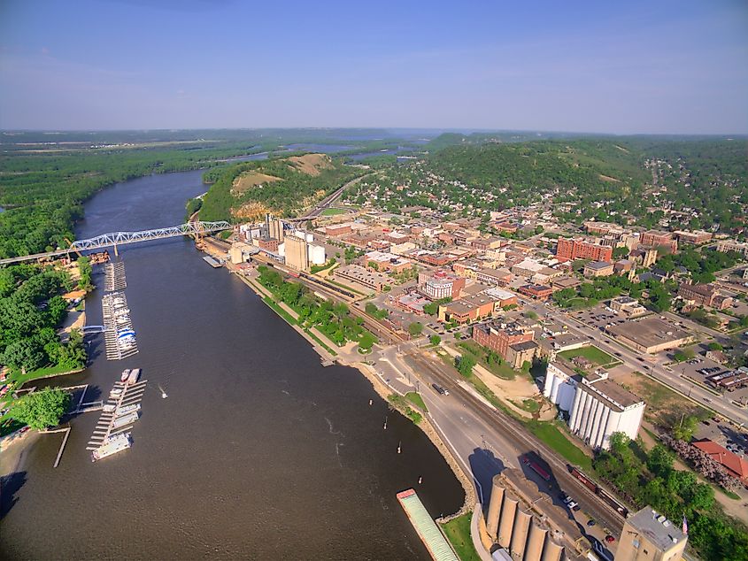 Red Wing is a Community in Southern Minnesota on the Mississippi River