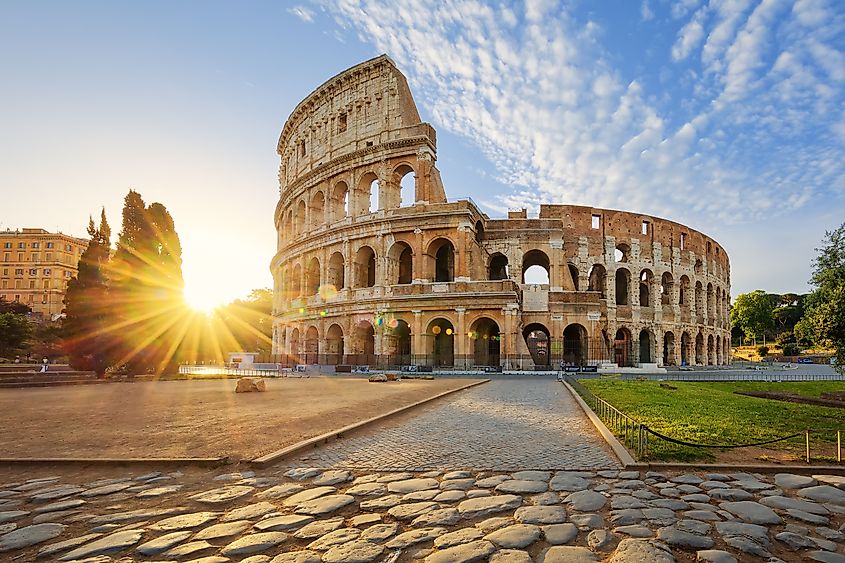 The Colosseum in Rome