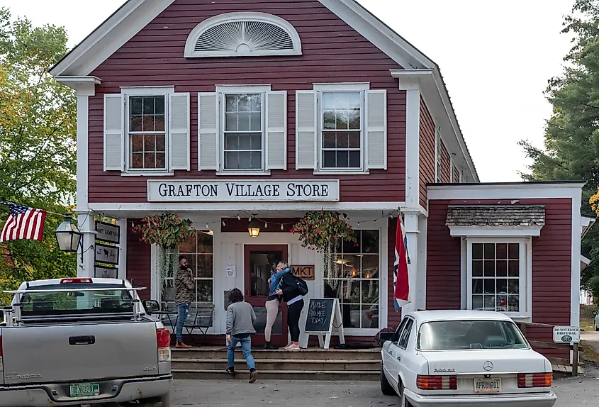 The Grafton Village store, Grafton, Vermont.