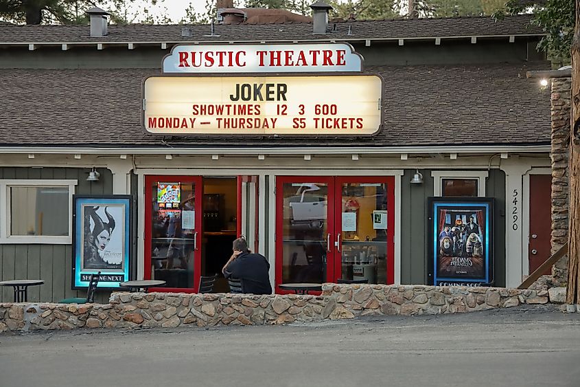 A theater in Idyllwild, California