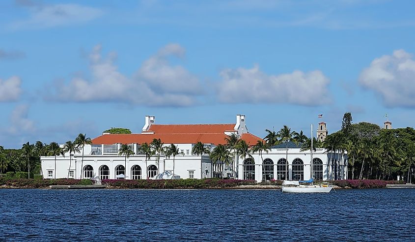 Henry Morrison Flagler Museum in Palm Beach, Florida