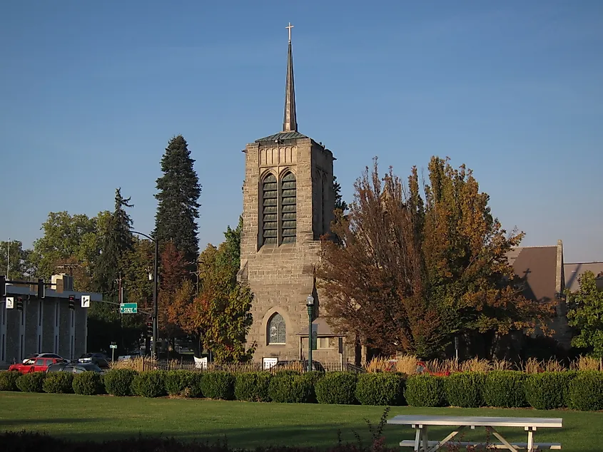 St. Michael's Episcopal Cathedral in Boise, Idaho