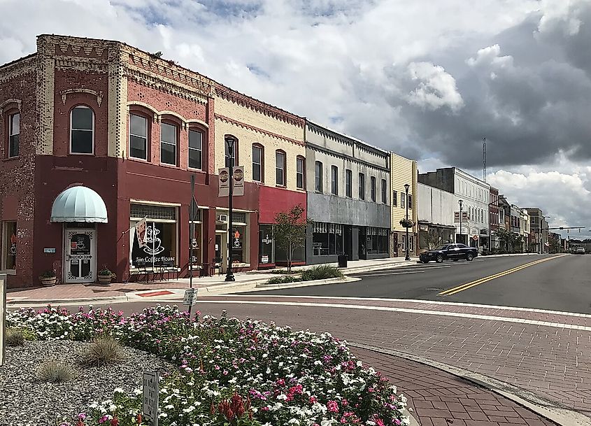 South Scales Street in Reidsville, North Carolina.