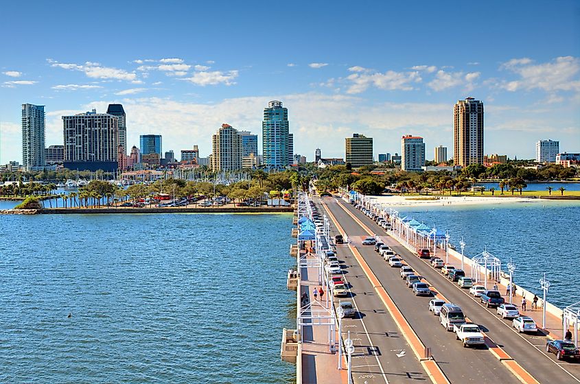 Skyline of St. Petersburg, Florida