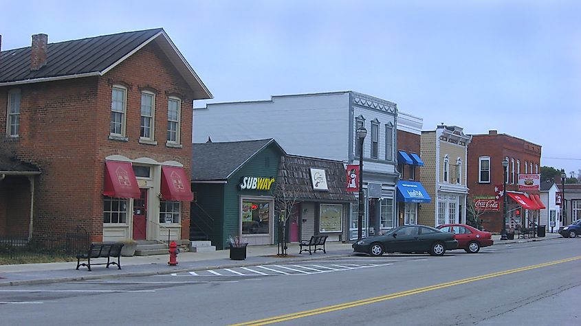 Third Street downtown.