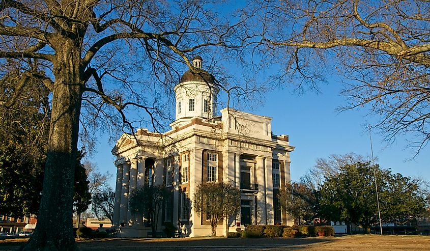 Madison County Courthouse in Canton, Mississippi 