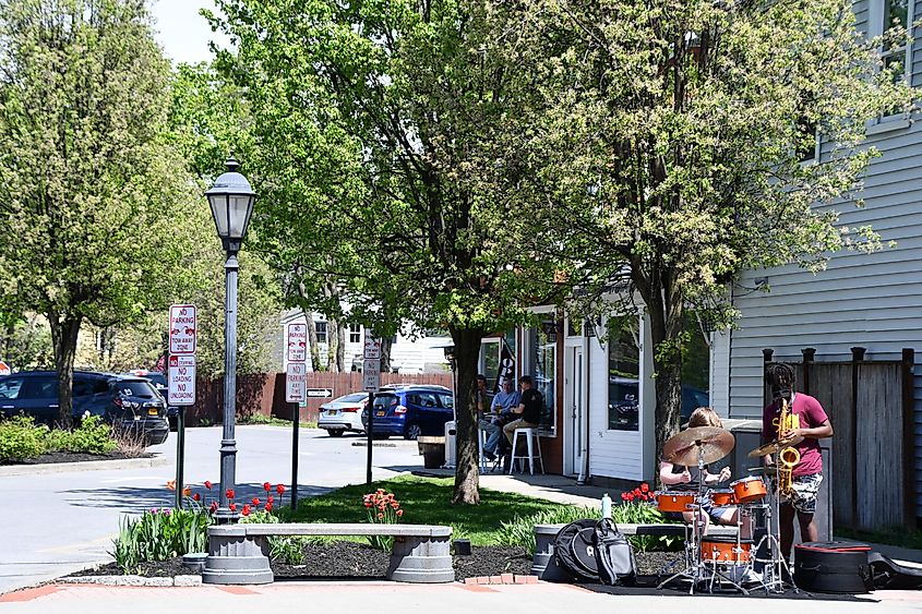 East Market Street in Rhinebeck, New York, via Ritu Manoj Jethani / Shutterstock.com