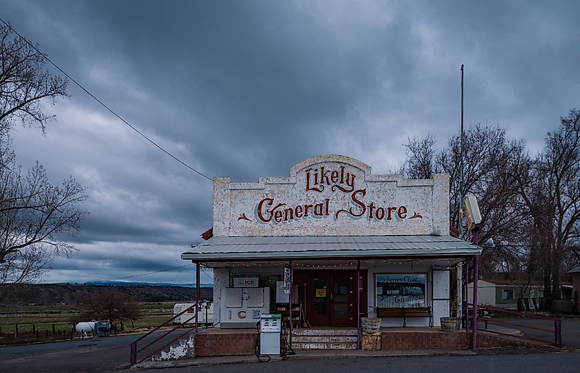 Likely, California, Modoc county. General store.