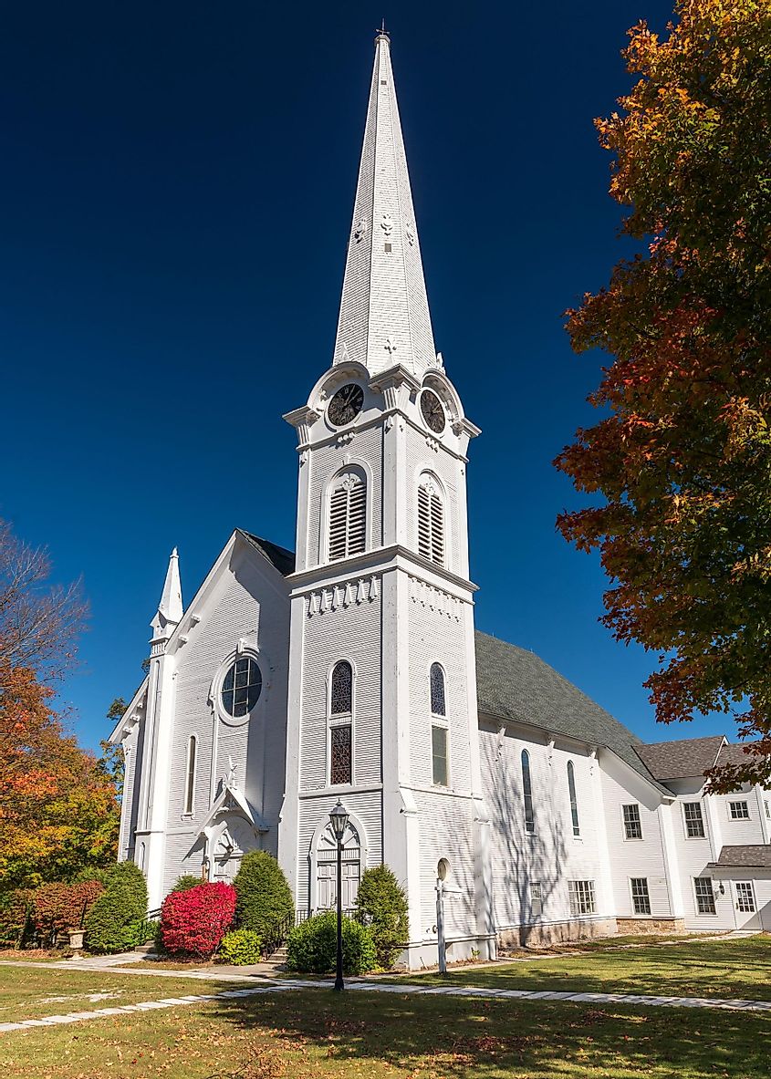 The First Congregational Church in Manchester, Vermont
