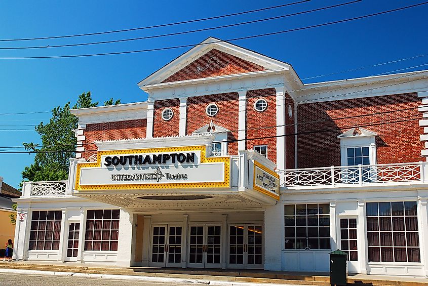 Southampton movie theater in Southampton, New York