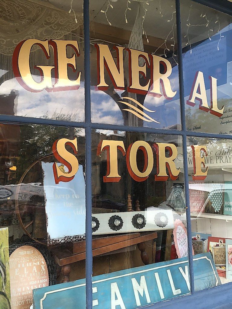 Family Hearth & General Store window.
