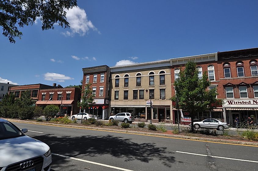 West End Historic District, Winsted, Connecticut. 