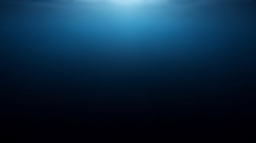 Deep Blue Ocean Abyss. 