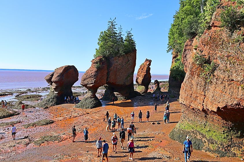 Hopewell Rocks Provincial Park, New Brunswick, Canada