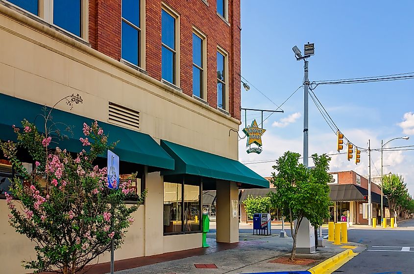 The Bright Star restaurant sign in Bessemer, Alabama.