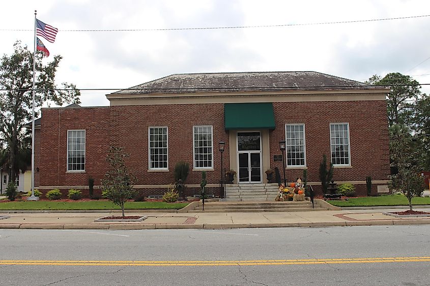 City Hall in Jesup, Georgia