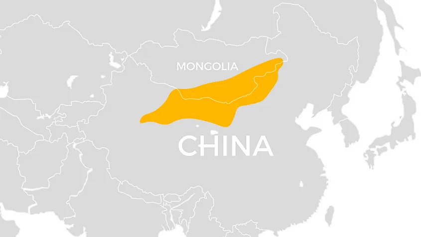 gobi desert on world map