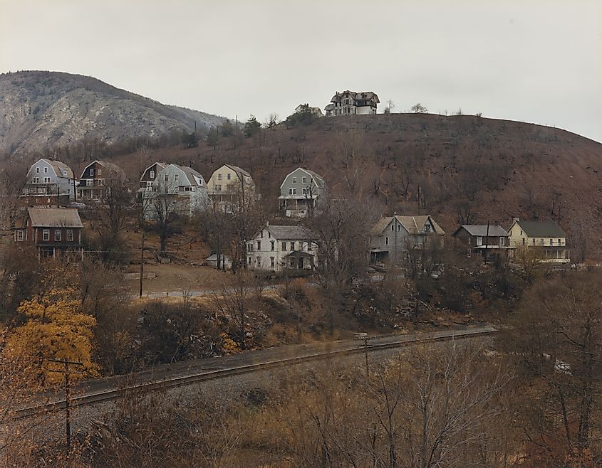 Houses in Palmerton, Pennsylvania