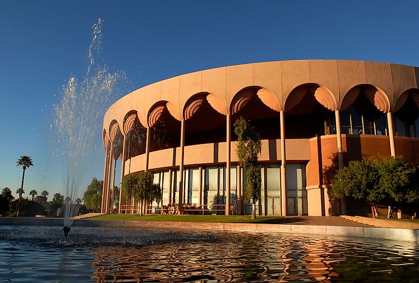 The Grady Gammage Memorial Auditorium On the Arizona State University campus in Tempe, Arizona