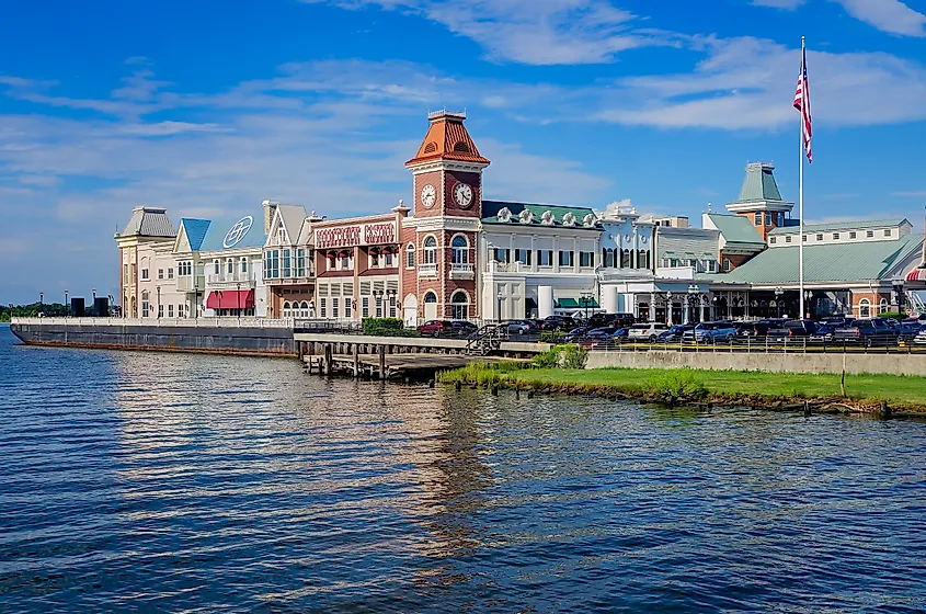 Boomtown Casino in Biloxi, Mississippi. Image credit Carmen K. Sisson via Shutterstock