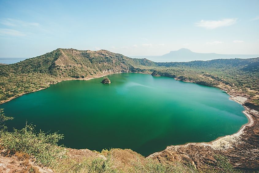 Taal Lake in Batangas near Manila