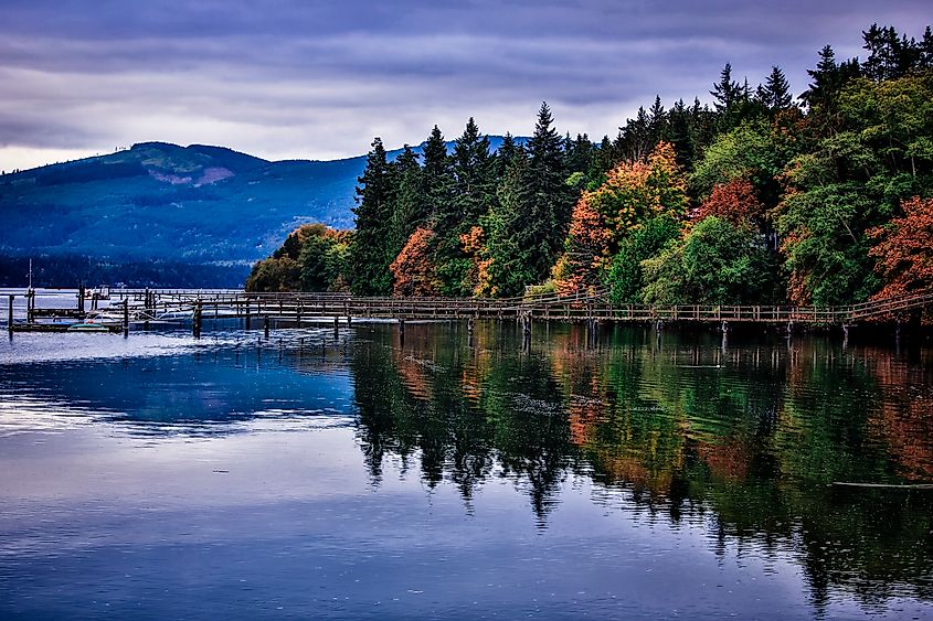 Discovery Bay in Sequim, Washington.