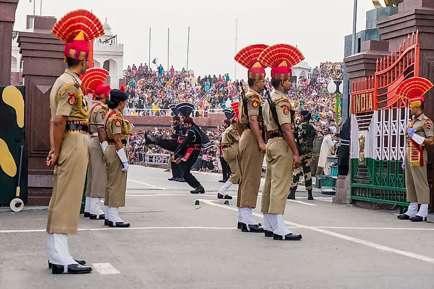 wagah border amritsar