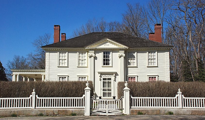 Lady Pepperrell House in Kettery, Maine.