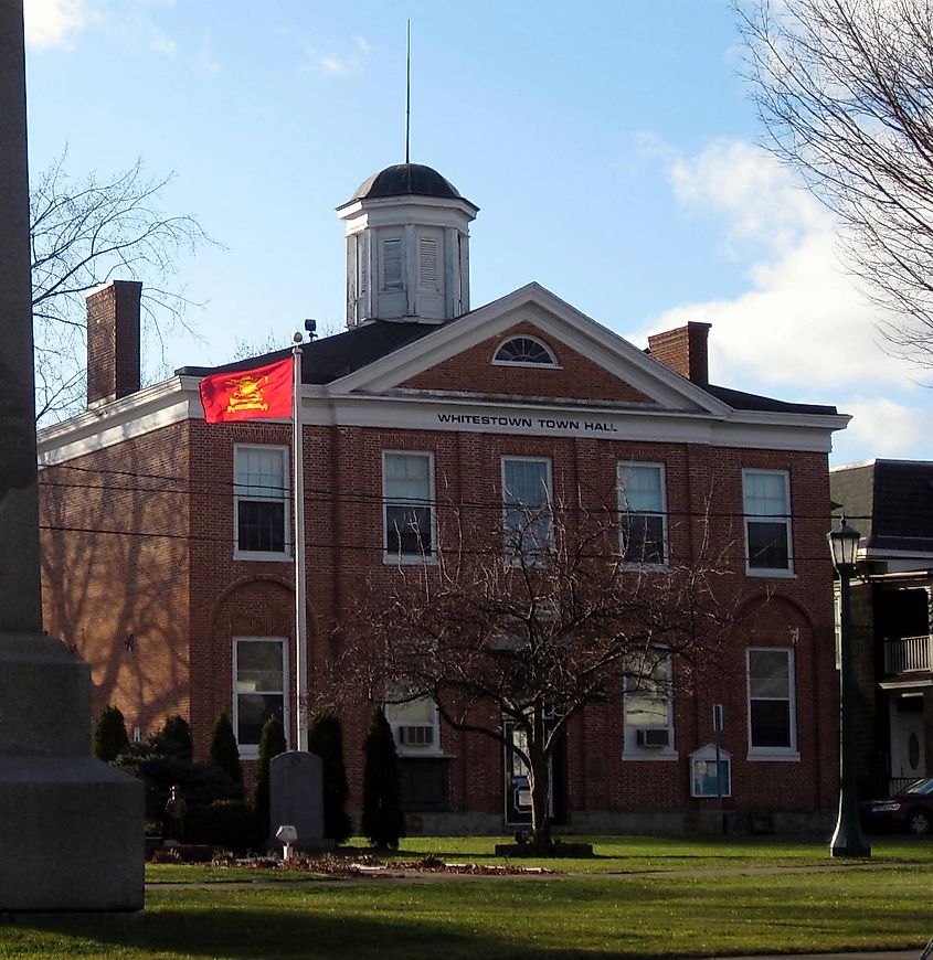 Whitestown Town Hall, New York.