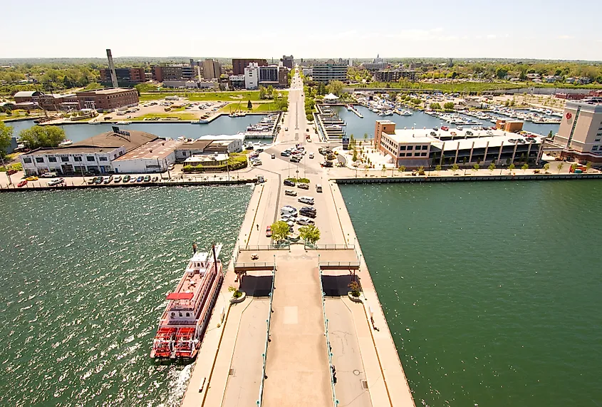 Skyline of Erie