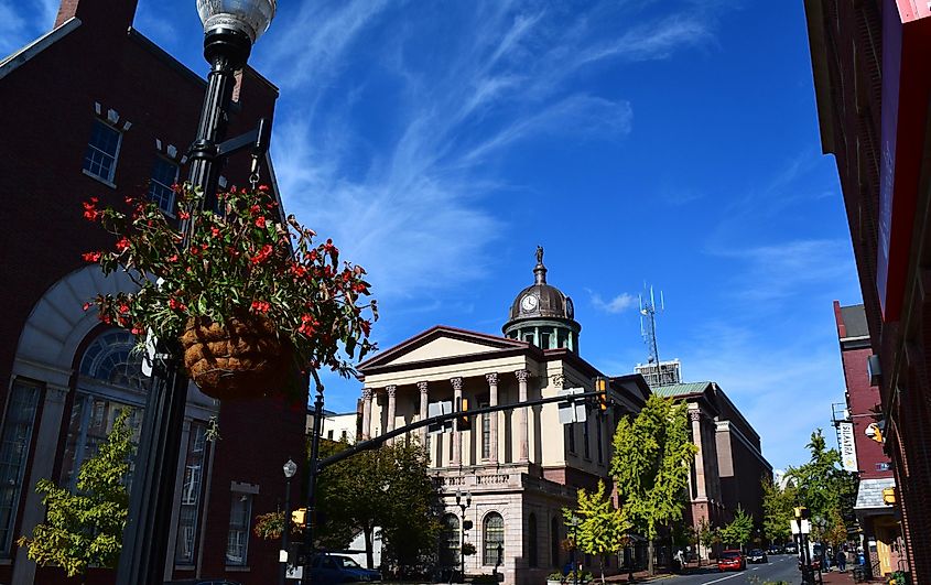 The Lancaster County Courthouse