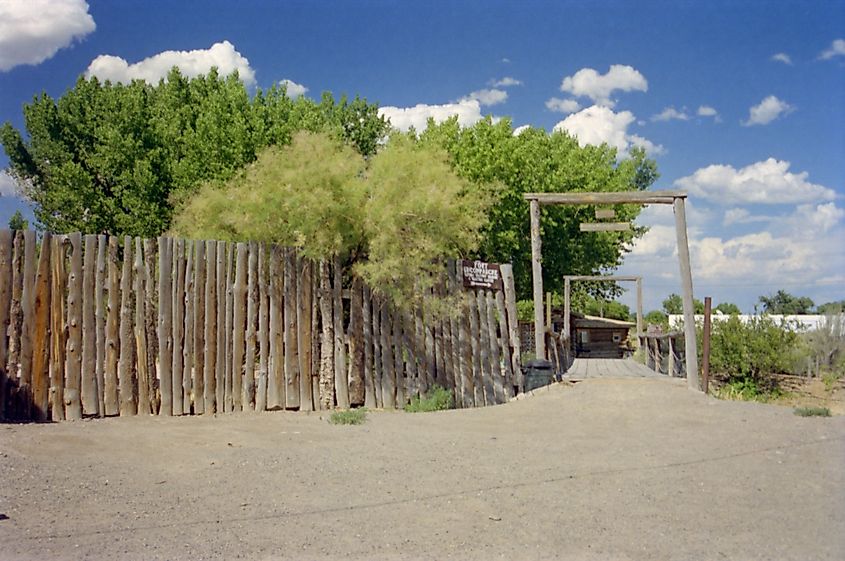 Fort Uncompahgre in Colorado.