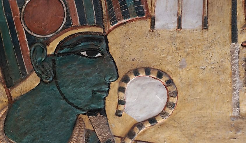 The God of Osiris etching.