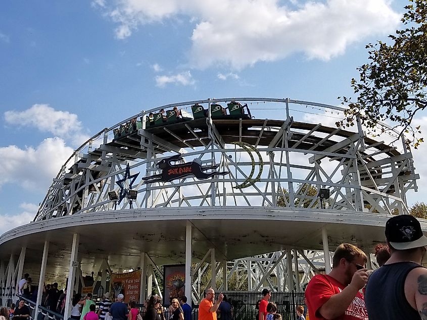 Jack Rabbit at Kennywood Park.
