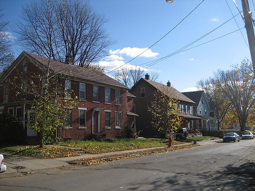 Thompsonville Village, Enfield, Connecticut.