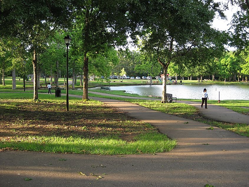 Strawberry Patch Park in Madison, Mississippi.