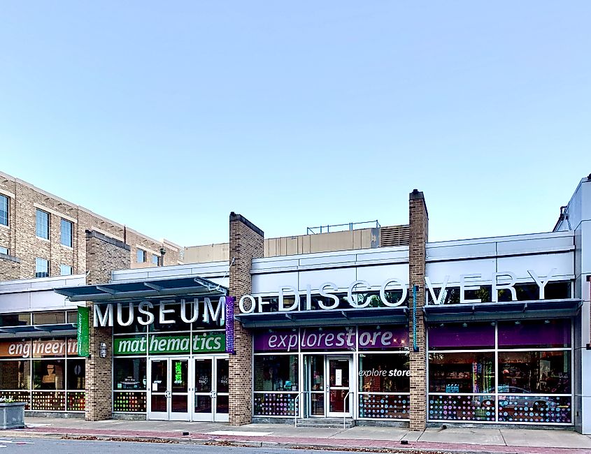 Museum Of Discovery in Little Rock, Arkansas.