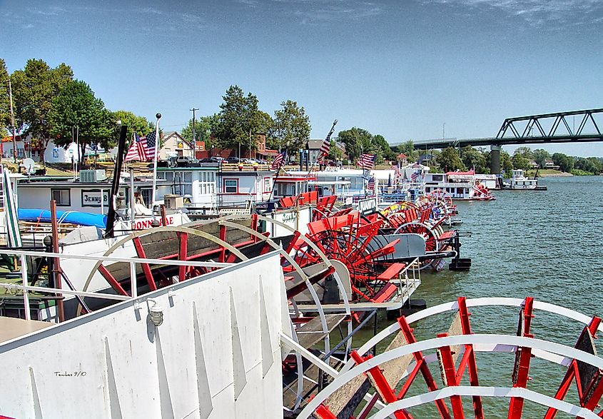 Ohio River Sternwheel Festival in Marietta, Ohio. (Image credit Mike via Flickr.com.)