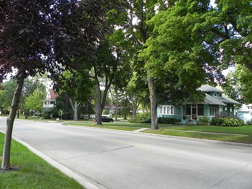 East Capitol Drive Historic District in Hartland, Wisconsin