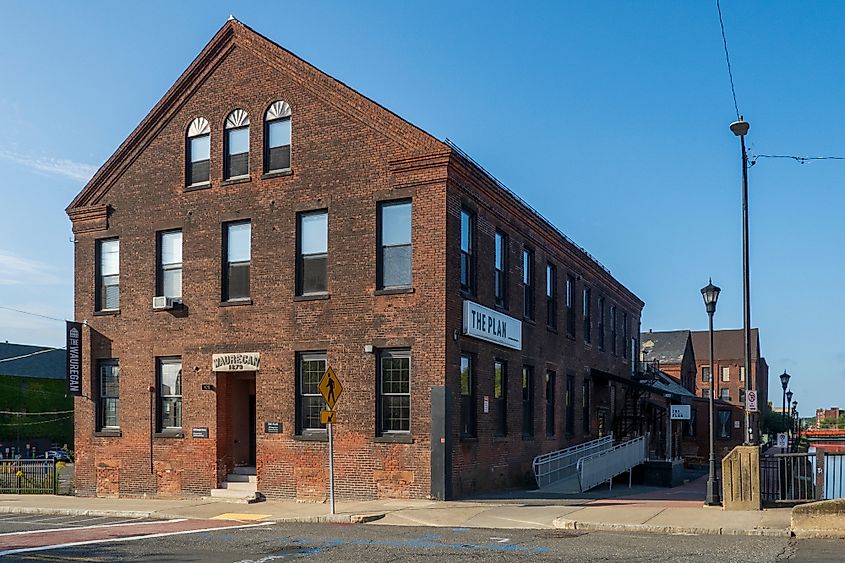 A historic building in Holyoke, Massachusetts.